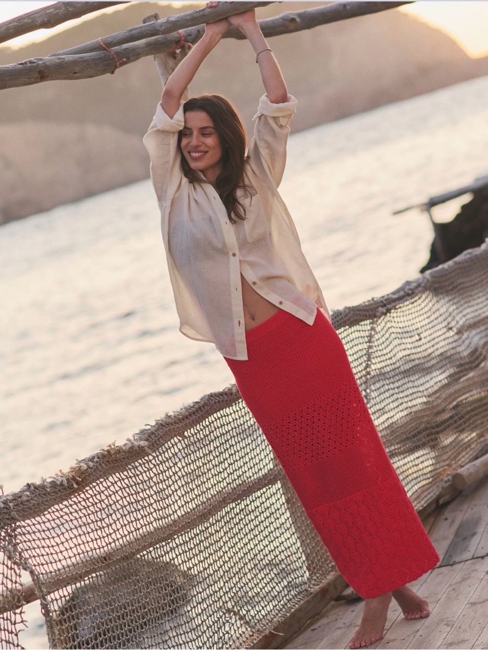 MARINE LAYER Amada Sweater Skirt